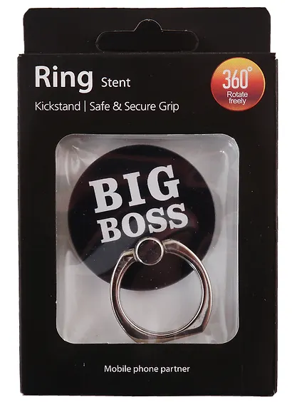 Держатель-кольцо для телефона Big Boss (металл) (коробка) - фото 2