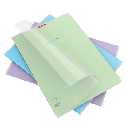 Тетрадь в линейку Erich Krause, CoverPrо, А4, 48 листов, в ассортименте - фото 2