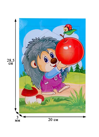 Игра Дрофа-Медиа Разрезные картинки Ёжик - фото 2