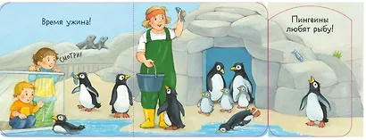 Ку-ку! Кто в зоопарке? Книжка-раскладушка - фото 4