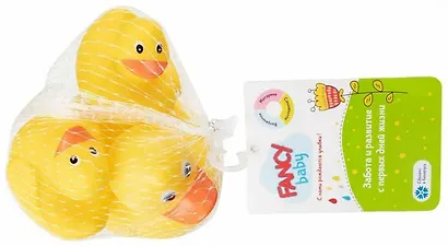 Игрушка для ванны Уточка с утятами UTK03 - фото 1