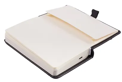 Скетчбук 9*14 80л "Schiller" черный, 140г/м2 слоновая кость, тв.обл., Schiller - фото 3