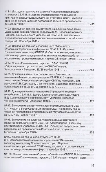 Советская военная администрация в Германии, 1945–1949 гг. : Экономические аспекты деятельности. Том 2. 1948–1949 гг. - фото 12