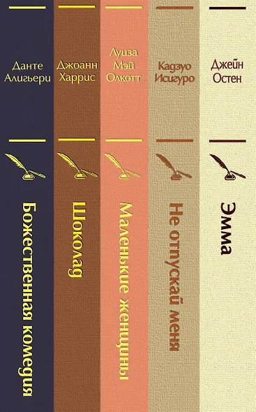 Кофейный аромат 2 (комплект из 5 книг: Маленькие женщины, Шоколад, Эмма и др.) - фото 5