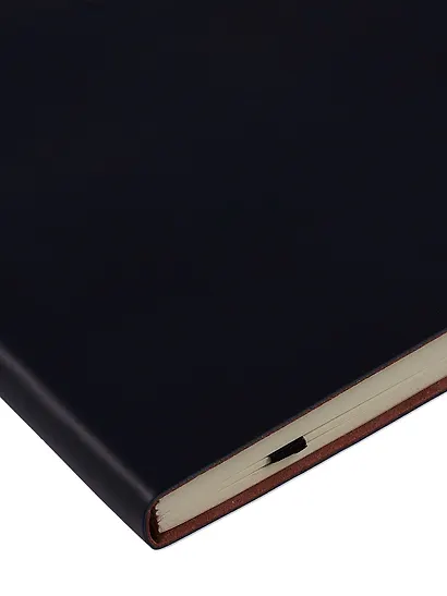 Книга для записей А5 100л кл. черный, интегр., тонир.блок, резинка, ляссе, Schiller - фото 14