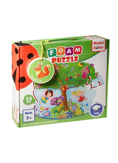 Foam Puzzle Сюжетные мягкие пазлы Феи (RK1202-02) (35 эл.) (толщина 6мм) (3+) (коробка) - фото 1