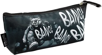 Пенал-косметичка Феникс+, "Крутой гризли", на молнии - фото 2