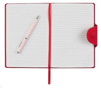 Книга для записей. А5 80л лин. "Snap book. No 5" иск.кожа, тв.переплет, магн. клапан, термотеснение, ляссе, инд. уп. - фото 3