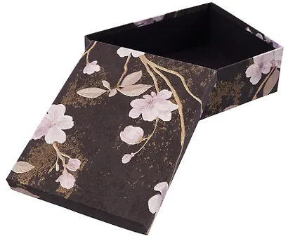 Коробка подарочная "Flowers" 21*16*7 - фото 4