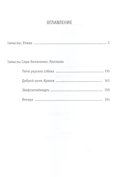 Замыслы: роман, рассказы - фото 2
