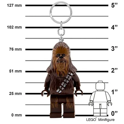 LGL-KE100H Брелок-фонарик для ключей LEGO Star Wars - Чубакка (Chewbacca), возраст 6+ - фото 6