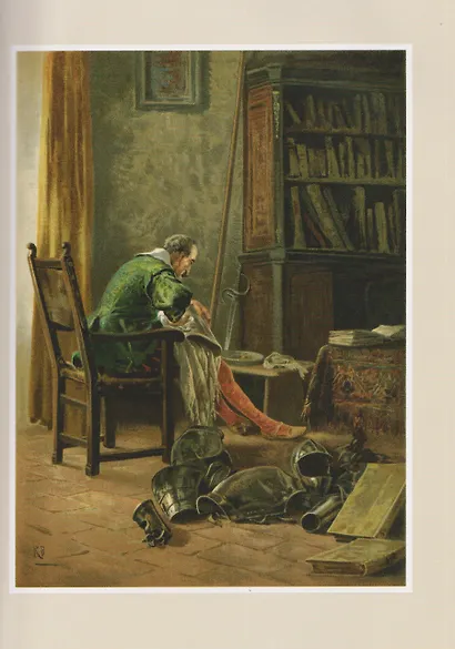 Комплект из 2 книг: Хитроумный Идальго Дон Кихот Ламанчский. Том 1. Том 2 - фото 2