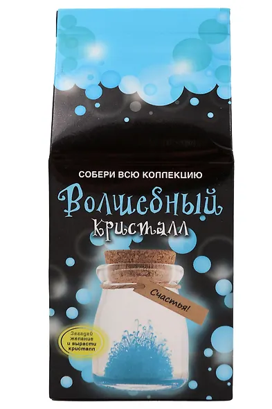 Набор для выращивания кристаллов «Волшебный кристалл с пожеланием Счастья», Бумбарам - фото 2