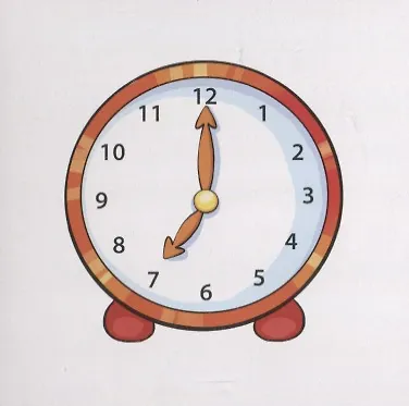 Часы и время. Карточки в лапочке. 33 карточки с заданием на обороте - фото 2