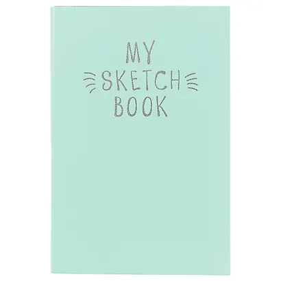 Скетчбук «My Sketchbook», мятный, 120 листов - фото 1