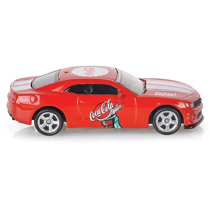450029 Машинка литая коллекционная Motor City - Die-сast модель Coca-Cola 2013 Chevrolet Camaro SS, масштаб 1:64 (металлическая), возраст 14+ - фото 7