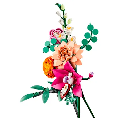 LEGO Botanical Collection: Красивый букет розовых цветов, 749 деталей (10342) - фото 7