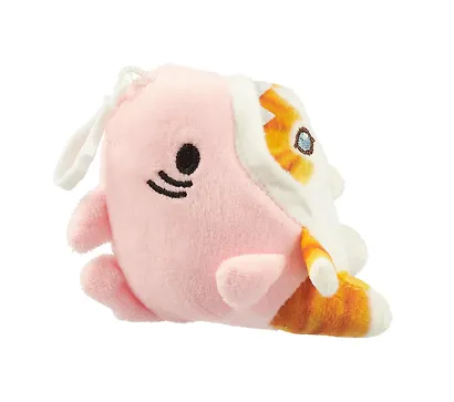 Брелок Котик кигуруми (акула) (текстиль) (10 см) (12-0727-Z5) Bookvalno - фото 3