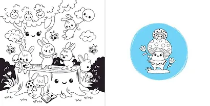 Во дела! Я раскрашиваю KAWAii - фото 7