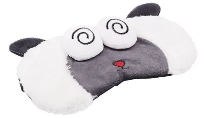 Маска для сна Овечка с объемными глазками гипноз (плюш) (пакет), Lafilaf - фото 4