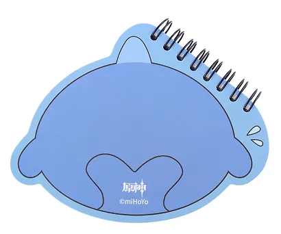 Блокнот 11*10 "Teyvat Zoo Themed Tartaglia" спираль - фото 2