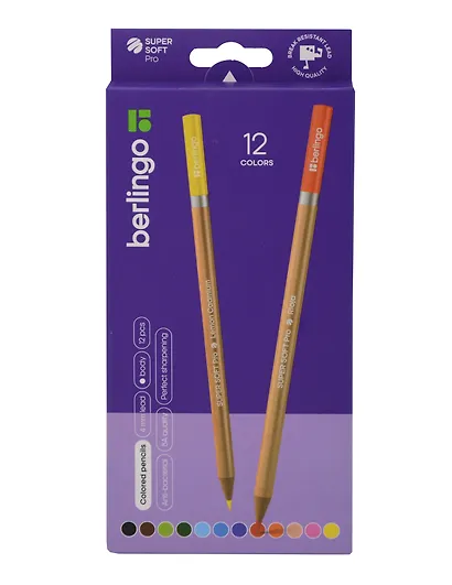 Карандаши цветные 12цв - фото 1