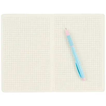 Тетрадь в клетку Kairui, Pastel palms, 32 листа, в ассортименте - фото 2