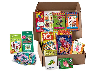 Посылка. Большой комплект IQ-игр для развития креативного мышления. Для детей от 4 до 7 лет - фото 5