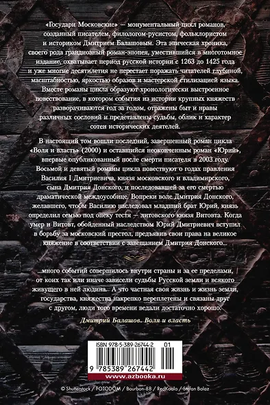 Государи Московские. Воля и власть. Юрий - фото 2