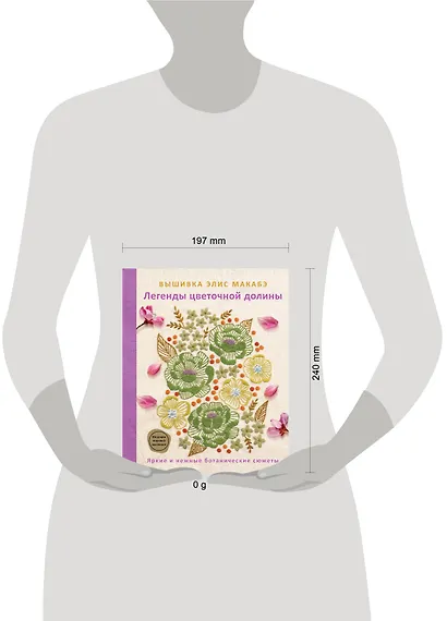 Вышивка Элис Макабэ. Легенды цветочной долины - фото 12