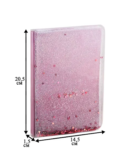 Книга для записей "Розовый металлик", А5, 96 листов - фото 3