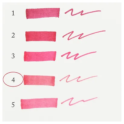 Маркер художественный "Сонет" темно-розовый, двухсторон., тонк. и широк.долото, Сонет - фото 3