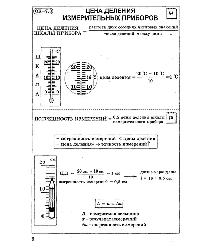 Физика. 7 класс. Опорные конспекты и разноуровневые задания. К учебнику А.В.Перышкин "Физика. 7 класс" - фото 4