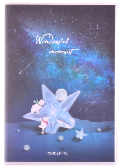 Записная книжка А6 64л лин. "Wonderful moment" ПВХ-обл., ассорти - фото 3