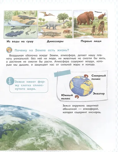 Планета Земля. Энциклопедия для дошкольников с веселым енотом - фото 2