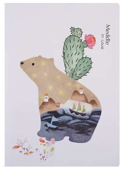 Тетрадь В5 "Meddle in Love", 36 л, линейка - фото 1