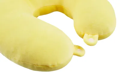 Подголовник с кнопкой Утка (текстиль) (30х30) (12-0700-PP3) - фото 3