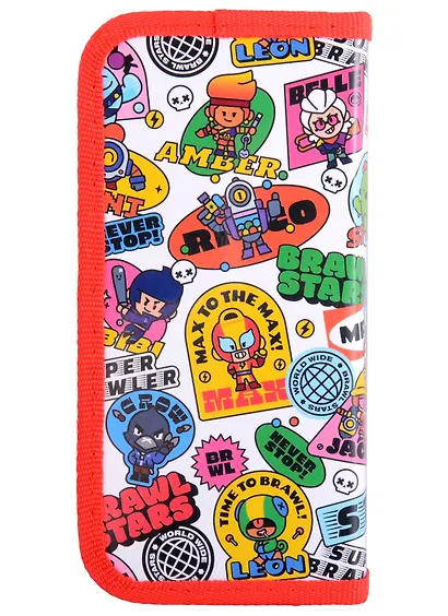 Пенал 1 отделение "Brawl Stars. White edition" 190*90 - фото 3