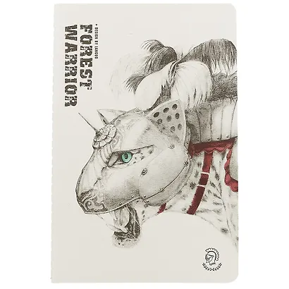 Тетрадь в клетку Languo, Forest warrior, 44 листа, в ассортименте - фото 4