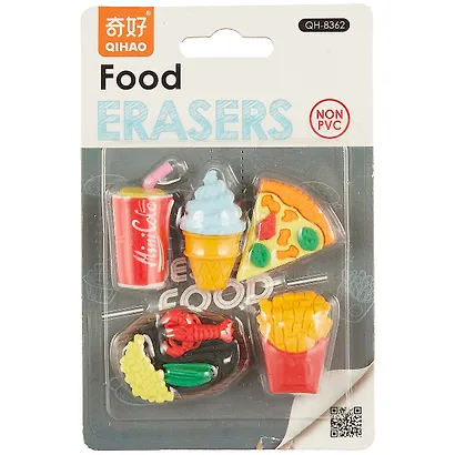 Набор «Ластики пазлы. Food», 5 штук - фото 2