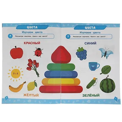 Годовой курс 3 в 1. Тесты, прописи, наклейки. 2-3 года - фото 3