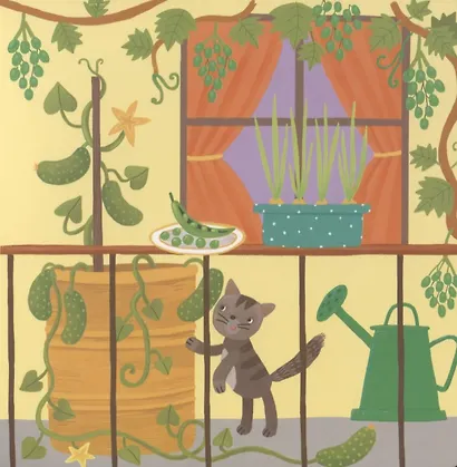 Вкусные цвета. Кто там спрятался в окошке? - фото 3