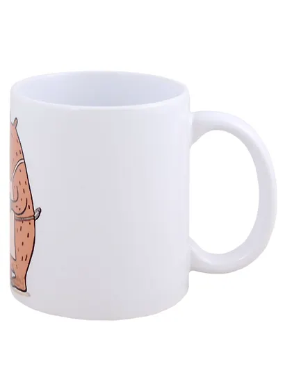 Кружка Капибара Capybarista (керамика) (330мл) - фото 2