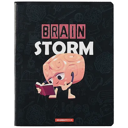 Тетрадь в клетку Academy Style, "Мозговой штурм", 48 листов - фото 4