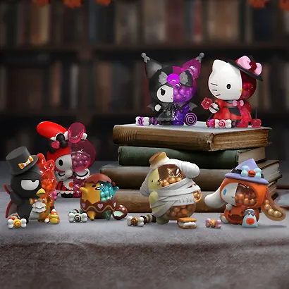 Коллекционная фигурка Mighty Jaxx Sanrio Spooky Fun Series в ассортименте (коробка) (11х8х8) (65517) - фото 2