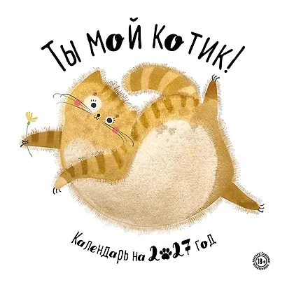 Ты мой котик. Календари настенные на 2027 год (300х300) - фото 1