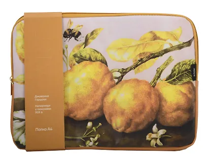 Папка А4 на молнии "ART. Гарцони Д. Лимоны" кожзам, Schiller - фото 7