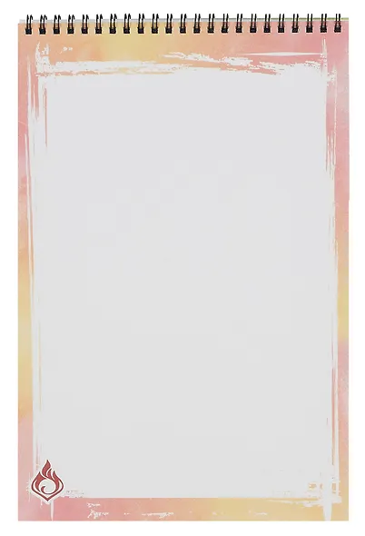 Геншин. Творческий блокнот cо стикерами и переводными татуировками A4. Лунный фонарь - фото 10