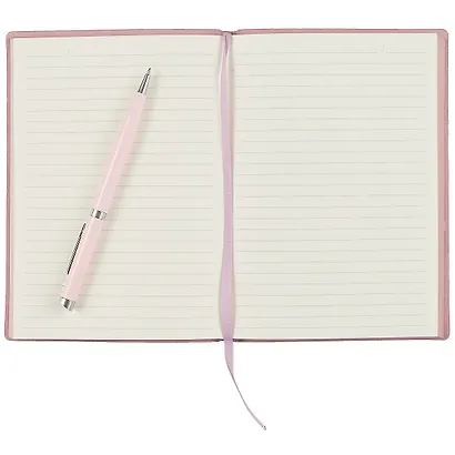 Ежедневник недат. А6+ 126*174 160л "Стэп" лиловый, кожзам, мягкий переплет, стеганная строчка, тонир.блок, ляссе - фото 3