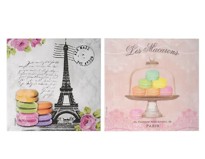 Набор для творчества,Салфетки для декупажа, Парижское печенье - 2 шт. - фото 1